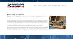 Desktop Screenshot of congressionalpianomovers.com